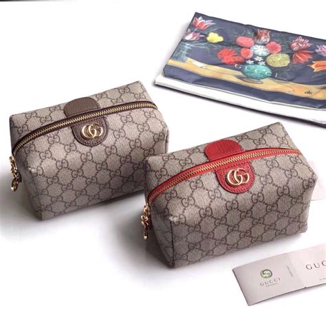 replica gucci cosmetic bag|duplicate gucci bags.